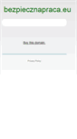 Mobile Screenshot of bezpiecznapraca.eu